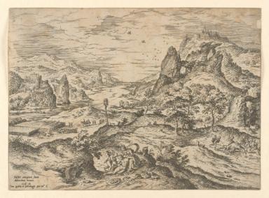 Serie: Landschaften mit biblischen und mythologischen Szenen