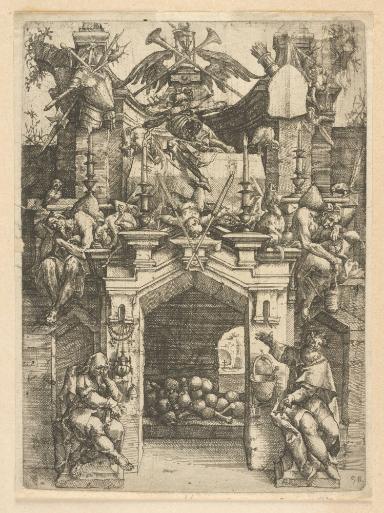Portal mit Gruft