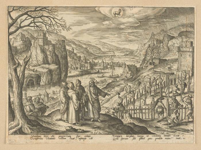 Serie: Emblemata Evangelica (Leben Christi und Monate)