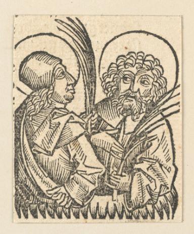 Schedelsche Weltchronik - Gelehrte: Processus un Martinus (107r)