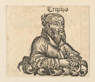 Schedelsche Weltchronik - Gelehrte: Tripho (117v)