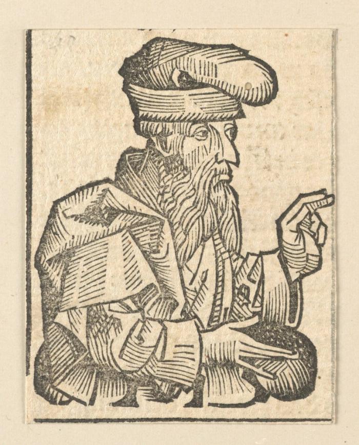Schedelsche Weltchronik - Gelehrte: Achitob (40v)