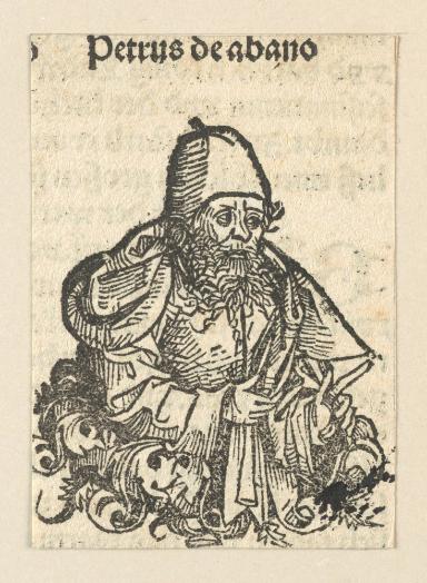 Schedelsche Weltchronik - Gelehrte: Petrus de abano (224r)