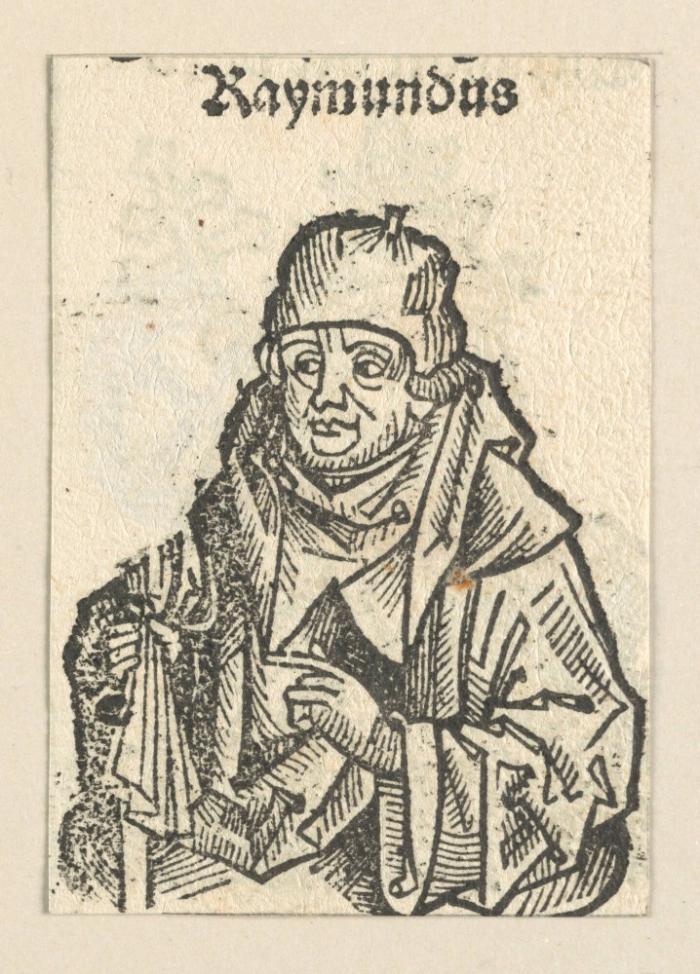 Schedelsche Weltchronik - Gelehrte: Raymundus (211r)