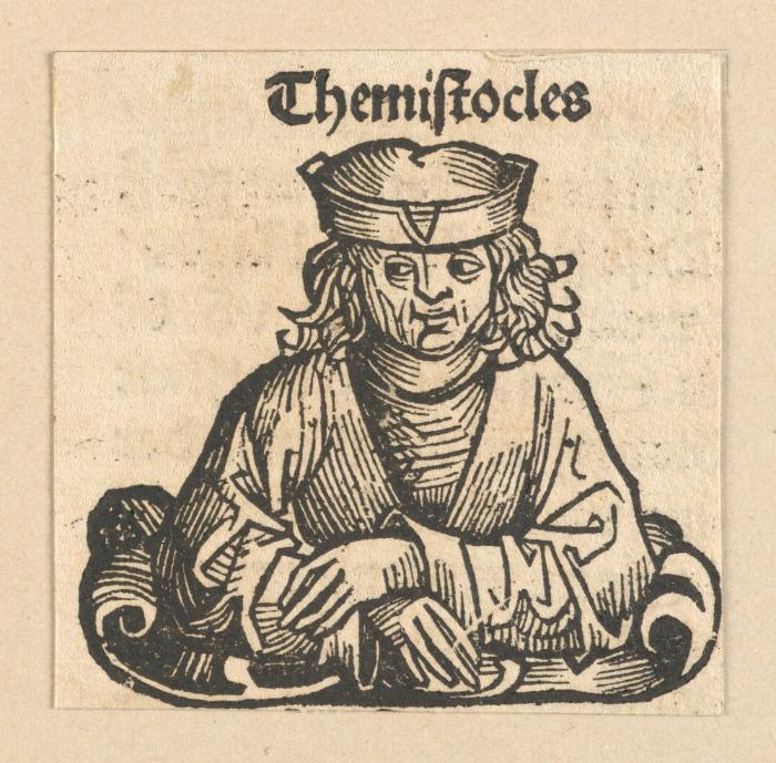 Schedelsche Weltchronik - Gelehrte: Themistocles (71r)