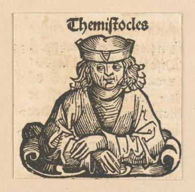 Schedelsche Weltchronik - Gelehrte: Themistocles (71r)