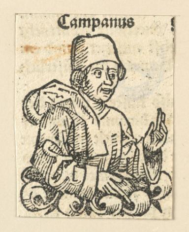 Schedelsche Weltchronik - Gelehrte: Campanus (189v)