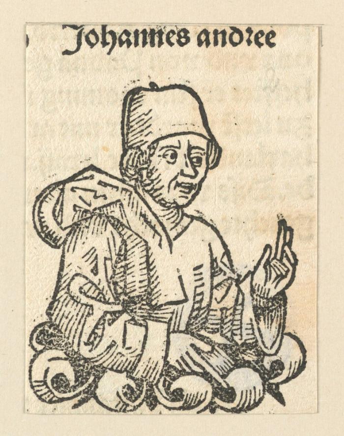 Schedelsche Weltchronik - Gelehrte: Johannes andree (227v)