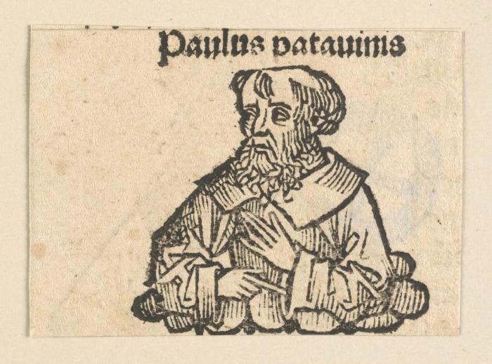 Schedelsche Weltchronik - Gelehrte: Paulus patavims (117v)