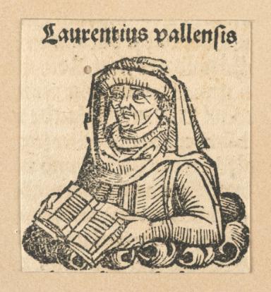 Schedelsche Weltchronik - Gelehrte: Laurentius vallensis (246r)