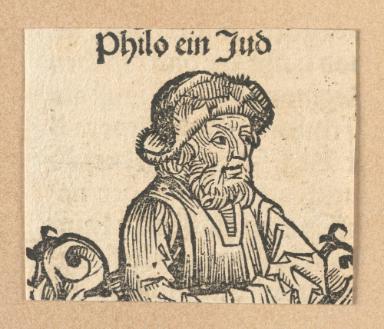 Schedelsche Weltchronik - Gelehrte: Philo ein Jud (97r)