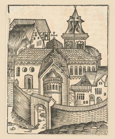 Schedelsche Weltchronik - Orden Schadentall (190r)