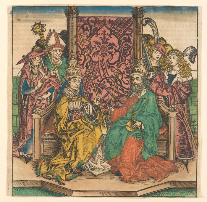 Schedelsche Weltchronik - Das siebte Weltalter, Antichrist (259v)