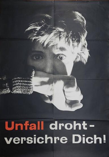 Werbung für Versicherung bei Unfällen